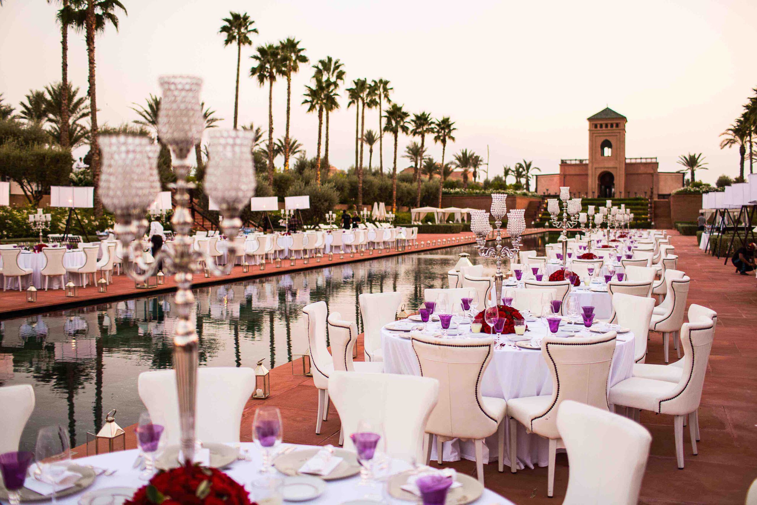 Luxury Wedding Decoration Marrakech